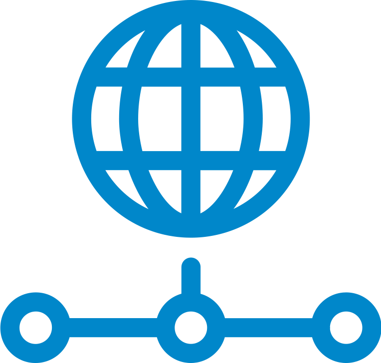 Network Communication Globe Icon